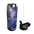thumbnail image 2 of Bingfone Enchanted Forest Stag Gathering Print 18oz Sports Insulated Kettle With Straw, Leakproof & BPA Free, Drinking Sports Water Bottle for Fitness, Gym & Outdoor, 2 of 8