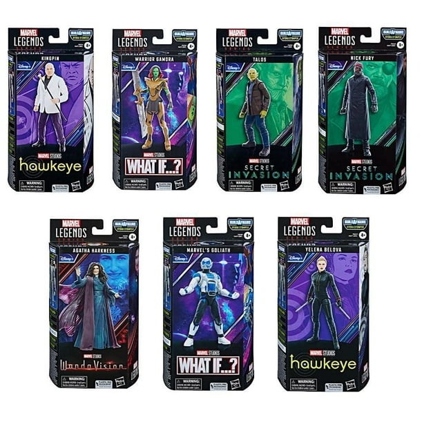 Hasbro Marvel Legends Series Collector Bundle, Collectible 6 Inch Action Figures, Ages 4 and Up
