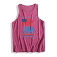 thumbnail image 4 of Tnhcen USA Flag Independence Day Celebrate Tank for Women 4th of July Patriotic Graphic Sleeveless Top Summer Festival Tee S-2XL, 4 of 4