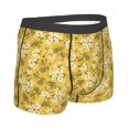 thumbnail image 3 of Balery Flower Men's Boxer Briefs, Soft and Breathable Cotton Underwear with nylon Waistband-Large, 3 of 9