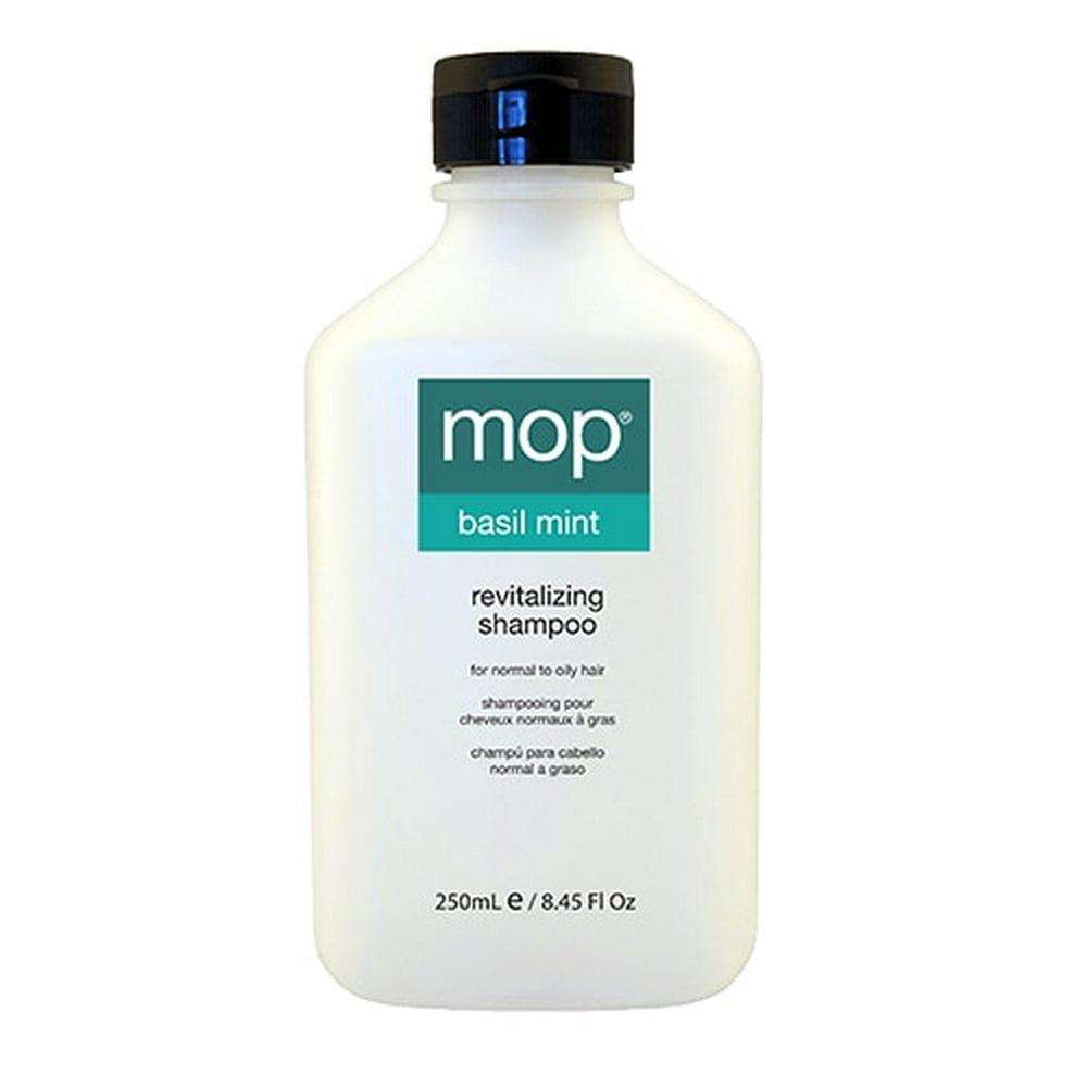 MOP MOP Basil Mint Revitalizing Shampoo Size 8.45 oz Walmart