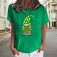 thumbnail image 2 of Camiseta de manga corta con cuello redondo suelta informal estampada para mujer Fridja  gope2290, 2 of 4