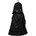 thumbnail image 5 of Steampunk Victorian Gothic Bustle Dress Gown Costume Edwardian Evening Dress, 5 of 7