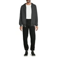 thumbnail image 5 of Athletic Works Men's Fleece Full Zip Hoodie Jacket, 5 of 5
