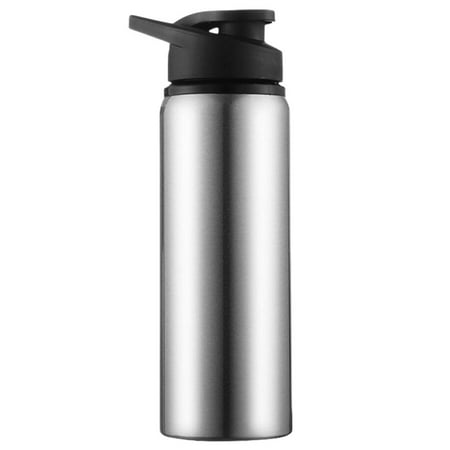 

SUSHANG Portable Stainless Steel Sports Bottle Straight Drink Bi-cycle Travel Cold Kettle Reusable Vacuum Narrow Mouth Leak-Proof Bottle for Biking