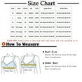 thumbnail image 6 of SDNall Daily Bras for Seniors Front Closure 3Pc Bras for Women No Underwire Bras for Women Wirefree Front Clasp Bra Old Woman Bra Comfortable Bra (Beige Sizes:M-4XL), 6 of 9