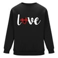 thumbnail image 4 of PNTUTB Fashion Valentine's Day Casual Print Long Sleeves Crew Neck Pullover Loose Comfort Sweatshirts for Men, 4 of 6
