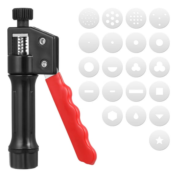 RENACLIPY pottery extruder Clay Extruder Mold Tools Aluminium Alloy 1Pack