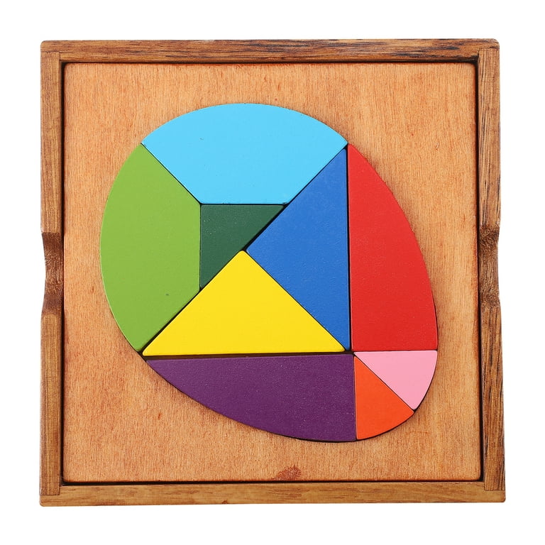 Puzzle Tangram Montessori - Nos SuperHéros