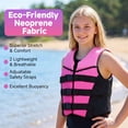 thumbnail image 3 of Koorium Kids Life Jacket Swim Vest Youth,Lightweight Quick-Dry,Adjustable Buckles Zipper,Kayak, Swimming Training, Boating Watersports, 3 of 10