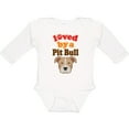 thumbnail image 3 of Inktastic Pit Bull Terrier Dog Lover Boys or Girls Long Sleeve Baby Bodysuit, 3 of 5