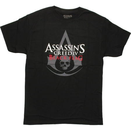 Assassins Creed IV Black Flag Logo T-Shirt (Assassins Creed Black Flag Best Outfit)