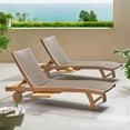 thumbnail image 6 of CoSoTower Chaise Lounge with Pull-Out Tray [Set of 2 Pcs], 6 of 9