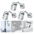 thumbnail image 6 of LNKOO Litthing Universal Splash Filter Faucet, 720° Rotate Faucet Aerator Sink Movable Tap Head, Leakproof Design with Double O-Ring for Kitchen Bathroom Tool Accessories, 6 of 7