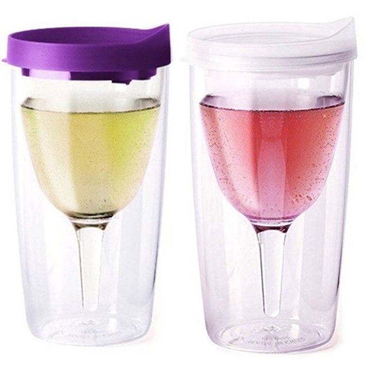 Vino 2 Go Wine Glass Double Wall Tumbler