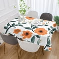 thumbnail image 2 of Yayeee Tablecloths for Rectangular Tables 60 x 60 inch Party Table Cover, Flowers Pattern, 2 of 6