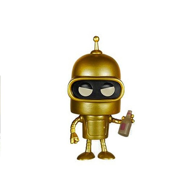 FUNKO POP-figuras de acción de animación Futurama, muñecos de vinilo #29, doblador dorado, regalos para niños