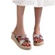 thumbnail image 4 of Zapatillas con punta abierta para mujer, sandalias cómodas, informales, cómodas, para la playa Wmkox8yii ytu5527, 4 of 8