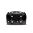 thumbnail image 2 of Sunbeam 4-Slice Toaster, Black with Electronic Toasting Technology, Extra Wide Slots, 2 of 3