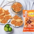 thumbnail image 3 of Barbecue Flavored Fried Pork Rinds 2.63 ounce Bags for Snacking Home Kitchen Party Favor Pantry Staple Office Movie Night Travel BBQ Picnic Camping Delicious Food Snacks Gift Supplies - 3 count, 3 of 7