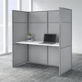 thumbnail image 2 of Pemberly Row 60W Cubicle Desk with 66H Closed Panels in White - Engineered Wood, 2 of 7