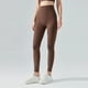 thumbnail image 3 of Pantalones de yoga abdominales de cintura alta, pantalones ajustados para correr con realce de glúteos y efecto melocotón de doble cara, 3 of 5