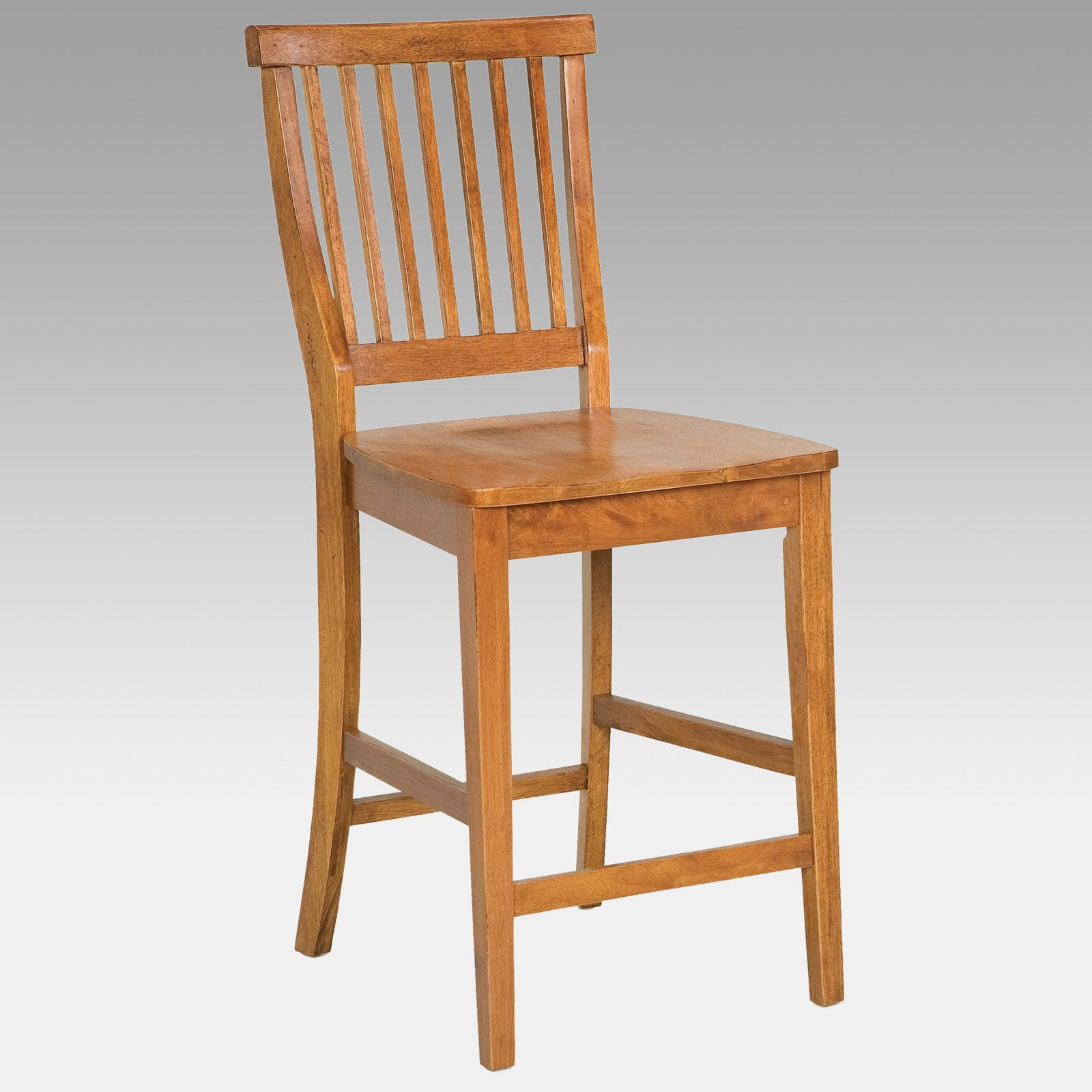 Home Styles Wood Counter Stool 24", Cottage Oak