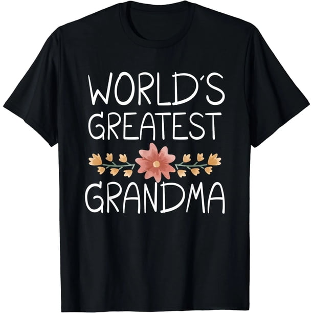 Camiseta de Mamá y Abuela - Amor del Día de la Madre, La Mejor Abuela del Mundo