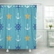 thumbnail image 1 of ABPHQTO Resumen marino y náutico ancla playa barco crucero vacaciones geométricas niños impermeable baño cortinas de ducha conjunto 165x180 cm ABPHQTO PKNMT66x72Shower-10858, 1 of 2