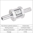 thumbnail image 4 of GFDYREE 5/16" Fuel Check Valve One Way Inline Non Return Diesel Gasoline Silver 4PCS, 4 of 6