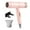 Pink, variant on PureCasa Electric Portable Hair Dryer with Bracket, Negative Ionic High-Power Blow Dryer for Home Travel & Salon, Lightweight, Low Noise, Plug-in, Constant Temperature, 7.2"x7.5", 1PC, Black