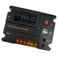 thumbnail image 1 of 20A 12V 24V Controlador de Carga Solar Interruptor Automático LCD Panel Inteligente Controlador de Batería, 1 of 8
