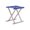 Blue, variant on Folding Stool Chair Portable Camping Stool for Fishing Outdoor Use Compact Aluminum Alloy Seat with Non-Slip Feet Easy Carry Stool for Picnics Travel Home Garden