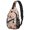 Halloween Pumpkin Black Cat, variant on Halloween Simple White Ghost Silhouette Sling Backpack, Unisex Cycling Crossbody Bag with Side Mesh Pockets, Adjustable Ambidextrous Strap Gift Ideas for Holiday Birthday Gifts