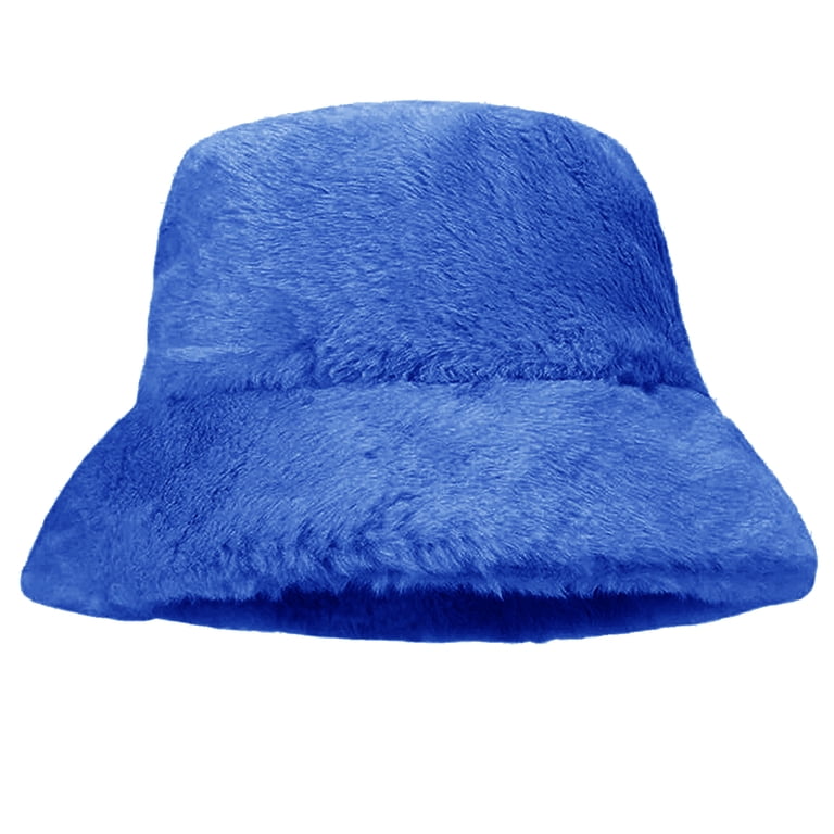 Cozy Fluffy Faux Fur Winter Bucket Hat ICE QUEEN FAUX FUR BUCKET HAT – AKIRA main image 4