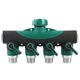 thumbnail image 1 of Conector divisor de 4 mangueras, convertidor de agua, divisor para jardín, patio y jardín, 1 of 8