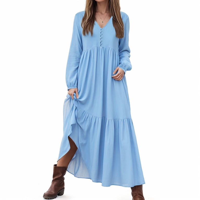 satin a line maxi dress La Femme Scooped Neckline A-Line Dress 33373 Indigo / 2 main image 0