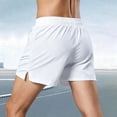 thumbnail image 2 of WERYOUNG Casual Running Shorts For Men Breathable Athletic Workout Shorts With Zipper Pockets For Summer Training Comfortable Bottom XXL, 2 of 5
