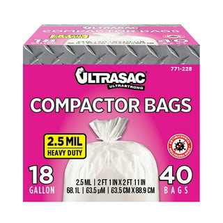 60) KitchenAid KCB-18 FSP Compactor OEM Bags All 18 Trash Compactors