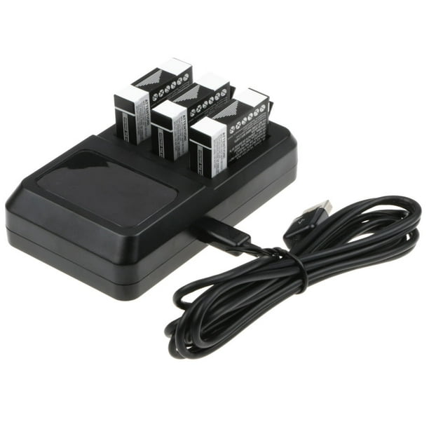 Bundle 3 X 1160mah 335 000 Ahdbt 401 Battery Charger Cable For Gopro Hero 4 Black Hero 4 Silver Hero 4 Walmart Com Walmart Com