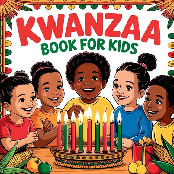 Kwanzaa Book for Kids: An Educational Children's Guide to Discover the History, Traditions, and Values of the Holiday, (Paperback)
