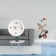 thumbnail image 2 of Reloj de pared decorativo moderno con números , silencioso (sin tictac), figura de payaso, ideal para la decoración del hogar, la oficina, el e, 2 of 8