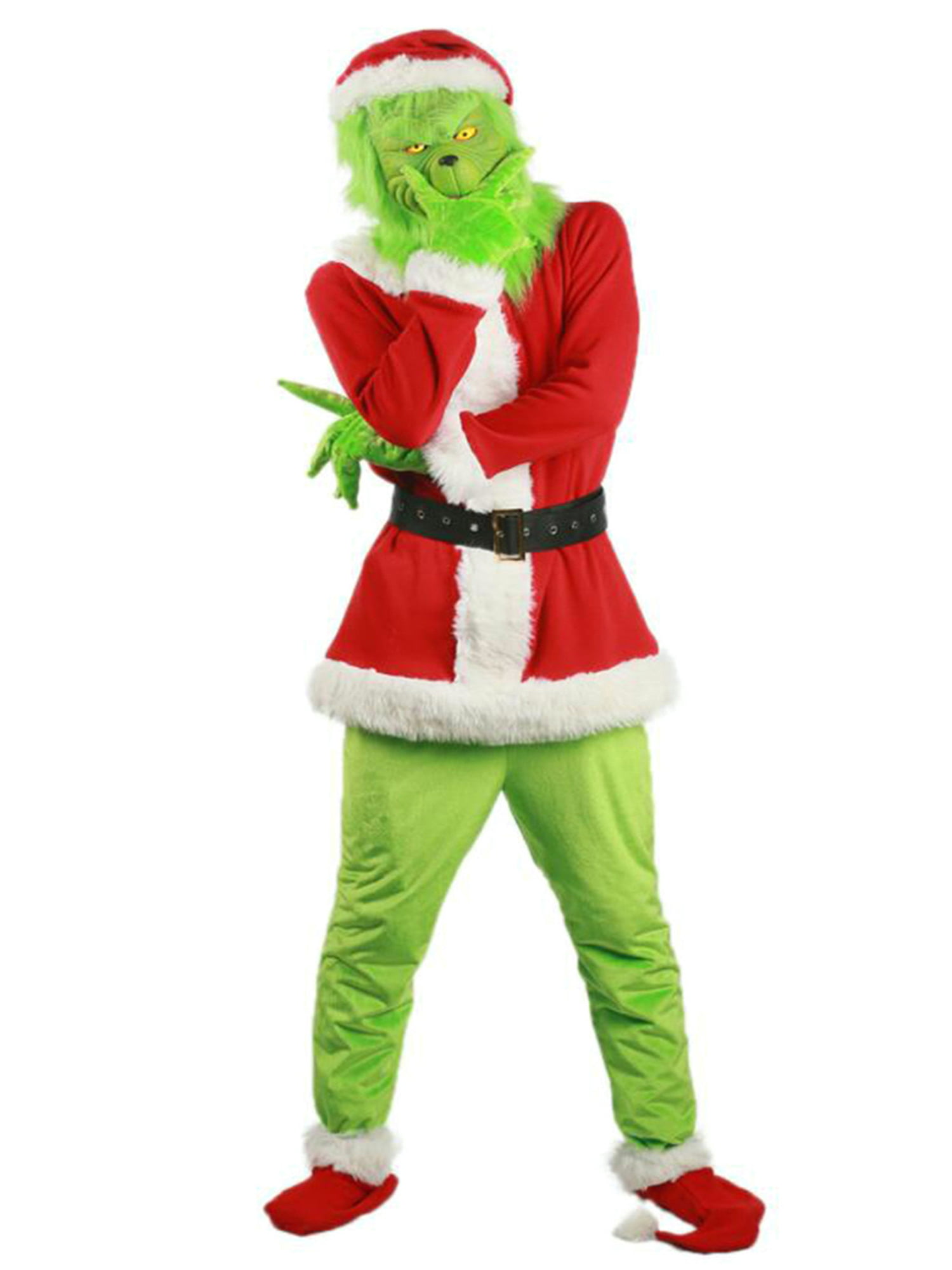 Unisex Womens Mens Christmas Red Santa Green Elf  Xmas Novelty Costume 