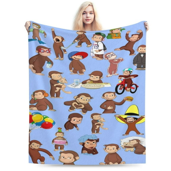 Boys Girls Blanket Super Soft Cozy Warm Plush Throw Blanket, Lightweight Fuzzy Flannel Blankets for Couch Sofa Bed Travel and Camping Gifts 40"X30"