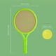 thumbnail image 4 of Raqueta de tenis Juego de raquetas de tenis para niños Tenis divertido para niños con pelotas para e TOMSHOO Raqueta de tenis, 4 of 7