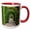 Red/White, variant on 3drose, Spain, Granada, Alhambra. Archway of Trees., 11oz Mug