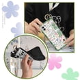 thumbnail image 4 of LYM-Phone Case For Samsung Galaxy A03 Global/SM-A035F, Phone Holder Wristband Back Cover Cartoon Silicone Durable Kickstand Lanyard Anti-dust Shockproof Ring Anti-knock Cute Wrist Strap, 4 of 9
