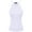 WHITE, variant on FashionMille Women Regular Fit Casual Basic Active High Neck Ribbed Tank Top