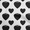 thumbnail image 1 of oneOoneCottonJerseyBlackFabricPokerCardDressMaterialFabricPrintFabricByTheYard58InchWide, 1 of 4