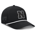 thumbnail image 3 of Men's Fanatics  Black Nebraska Huskers Undertone Rope Adjustable Hat, 3 of 4